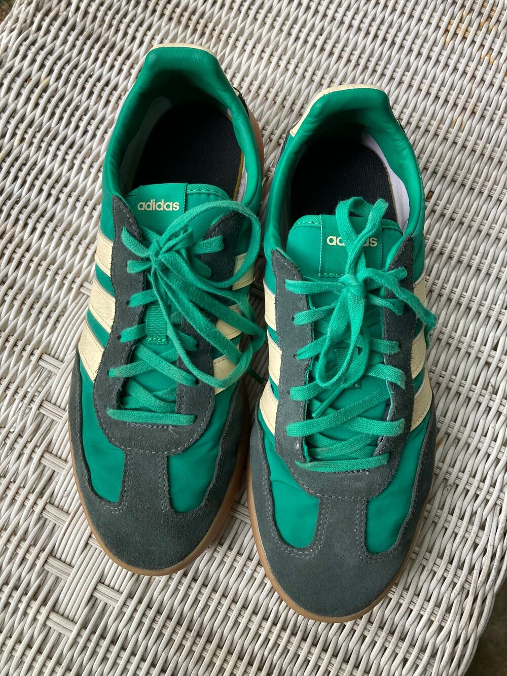 Adidas -  Barreda Decode Sneakers Court Green/Warm Vanilla - M9.5/W